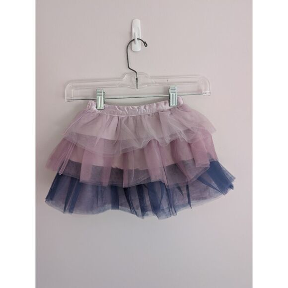 Janie and Jack Purple Fair Isle Sweater and Ombre Tulle Skirt Set 18-24 Month - Picture 7 of 8